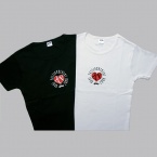 Tシャツ レディース ブラック（2CV柄） Sサイズ