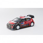 1/43 C3 WRC ミニチュアカー　Kris Meeke & Paul Nagle